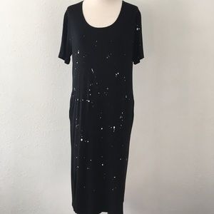 Boutique midi dress with pockets